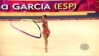 GARCIA Natalia (ESP) - 2019 Rhythmic Worlds, Baku (AZE) - Qualifications Ribbon