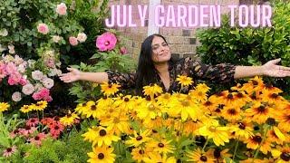 July Garden Tour! Whats blooming in the July garden!