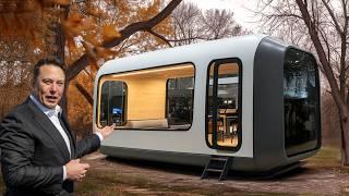 It Happened! Elon Musk Just Reveal All Features Inside 2026 Tesla $10K Tiny House! Details Explain!