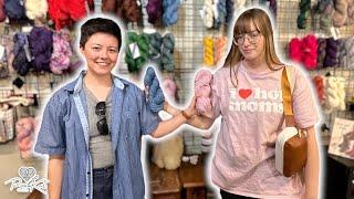 Yarn Shopping with the Crochet Crew | PassioKnit Vlog