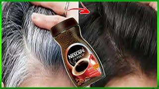 Gray hair becomes black hair naturally at home in just 1 hour! tested and effective 