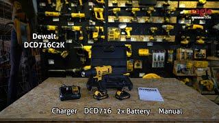 [11] Dewalt DCD716C2K Open Box - Presented By Eagle Hardware Store Malaysia