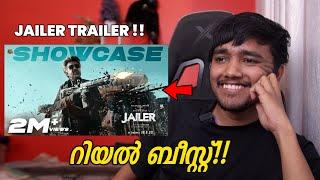 JAILER TRAILER (SHOWCASE) REACTION!!