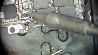 Unsoldering and soldering coil on Iphone (Bobinin çıxardılması və yerinə lehimlənməsi)