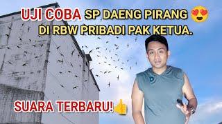 UJI COBA SP DAENG PIRANG DIRBW PRIBADI PAK KETUA. SUARA TERBARU