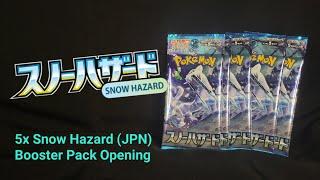 WHITEOUT | 5x Snow Hazard (JPN) Booster Pack Opening