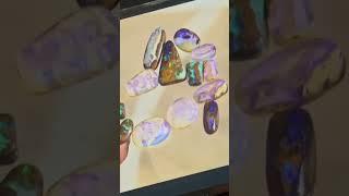 This Opal Haul And Incredible Opal Fossil Are Stunning! #shorts #outbackopalhunters