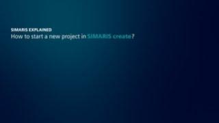 SIMARIS create – Generate new project