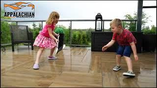 This is TANZITE STONEDECKING