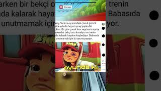 SUBWAY SURFERS'ÜN SAHTE HİKAYESİ! (ŞİRKET YALANLADI) #subwaysurfers #shorts