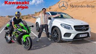 Super Bike VS Super Car - Drag Race