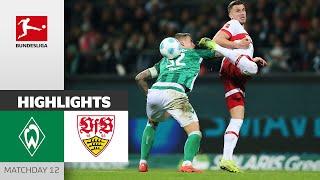 Stuttgart Saves A Point Late! | Werder Bremen - VfB Stuttgart 2-2 | Highlights | MD 12 – Bundesliga