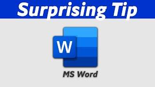 MS Word Tutorial - How to Generate Random Text in MS Word