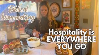 Biblical Hospitality | Biblical Homemaking | From Scratch Cooking | Simple Living