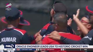 Oracle engineer leads USA to historic cricket win over Pakistan