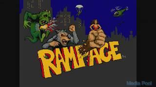 Rampage (Arcade) Playthrough longplay retro video game