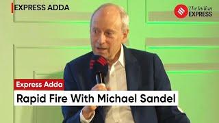 Michael Sandel: One Mistake India Should Learn To Avoid From American Democracy | Rapid Fire