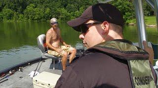 Patrolling Green River Lake with a KDFWR Conservation Officer