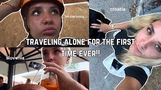 travel with me alone for the first time ever! (gap year vlog #1: croatia & slovenia!)