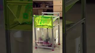 This trash can sorts trash without cameras