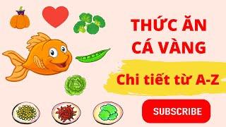 CÁC LOẠI THỨC ĂN CHO CÁ VÀNG - SỰ KHÁC NHAU GIỮA CÁM NỔI VÀ CÁM CHÌM #DamMeCaVang | ĐAM MÊ CÁ VÀNG