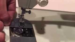 How to Thread Singer Sewing Machine Fashion Mate 257 & Wind Bobbin