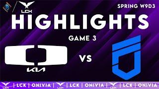 DK vs DNF Game 3 Highlights | LCK 2025 Highlights | Dplus KIA vs DN Freecs by Onivia