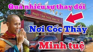 QUÁ NHIỀU SỰ THAY ĐỔI nơi Cốc thầy Minh Tuệ.