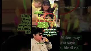 Kathryn Bernardo nailang kay Alden Richards#celebrity #actor #showbiz #kathniel #rowe0682