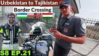 Uzbekistan Border Police Almost Caught my Drone   S8 EP.21 | Pakistan to Japan Motorcycle Tour