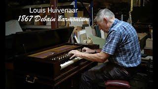 Part 3 Artis Wodehouse tour 8/31/22 of Louis Huivenaar's harmonium workshop featuring 1867 Debain