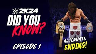 WWE 2K24 Did You Know?: New Features, Secrets & Easter Eggs in WWE 2K24! (Episode 1)