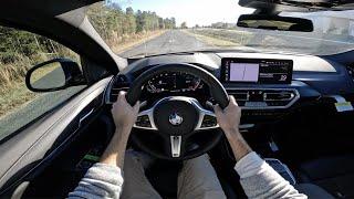 2024 BMW X4 xDrive30i: POV Drive, Impressions and ASMR