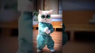 Adorable Cat Dance Moves!#shorts #ytshorts #short #meowmagic #shortvideo #cat