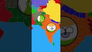 Birthday Of Pakistan️ || Suprised! || #shorts #countryballs #worldprovinces #country #india