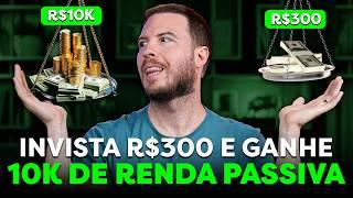 COMO GANHAR R$10 MIL TODOS OS MESES SEM PRECISAR TRABALHAR | VIVER DE RENDA PASSIVA COM FIIs