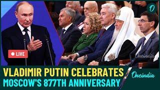 LIVE | Putin Honors Moscow's 877th Anniversary: Highlights from City Day Celebration at Zaryadye