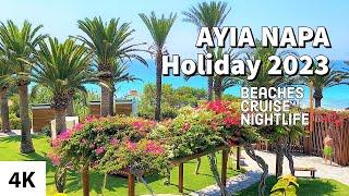 AYIA NAPA, Cyprus 4K / Beaches, Cruise, Nightlife