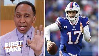 FIRST TAKE | Stephen A. reacts Josh Allen gets a new deal, making him the NFL’s highest-paid player