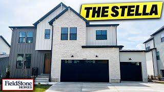 Model Home Tour in Lehi Utah - The Stella by Fieldstone Homes