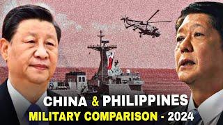 China vs Philippines Military Comparison 2024