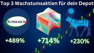 Diese 3 Aktien sind ein muss, für jeden Investor