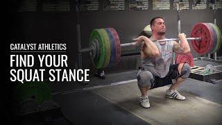 Find Your Squat Stance for Olympic Weightlifting