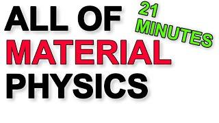 A Level Physics Revision: All of Materials