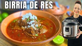 Cómo Hacer BIRRIA de RES en Instant Pot Paso a Paso