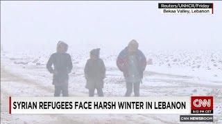 Syrian refugees face harsh winter in Lebanon