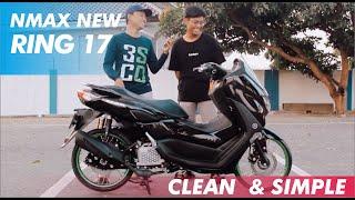 REVIEW ALL NEW NMAX MODIF PAKAI RING 17 BUAT HARIAN !!!