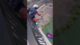 BASE jump…McConkey Roll-over, Twin Falls, Idaho #basejump #basejumper #basejumping #stunts #skydive