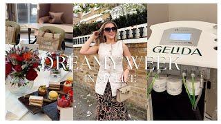 Afternoon Tea At The Langham, Gelida Cryotherapy, Katie Loxton Resort Launch & More | Weekly Vlog