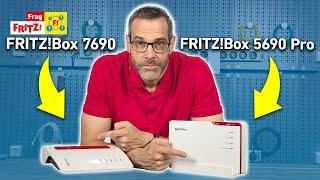 FRITZ!Box 5690 Pro oder FRITZ!Box 7690: Für wen lohnt sich welches Modell? | Frag FRITZ!